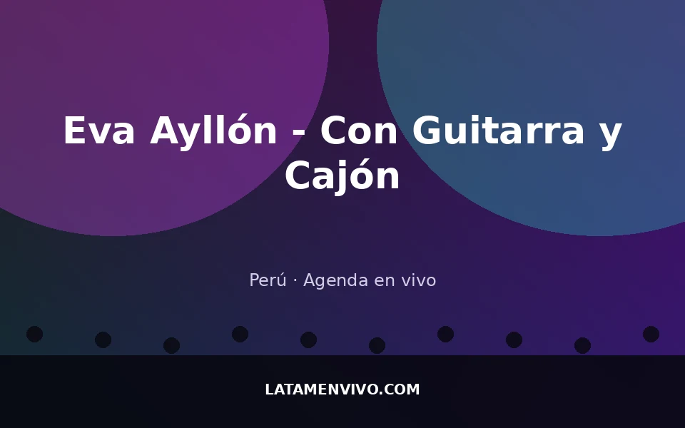 Imagen de Eva Ayllón