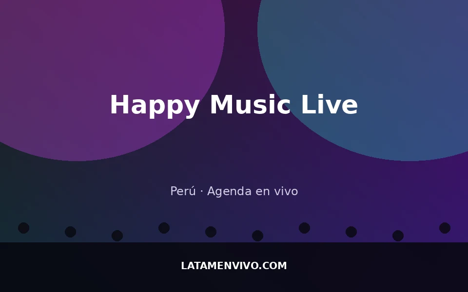 Imagen de Happy Music Live